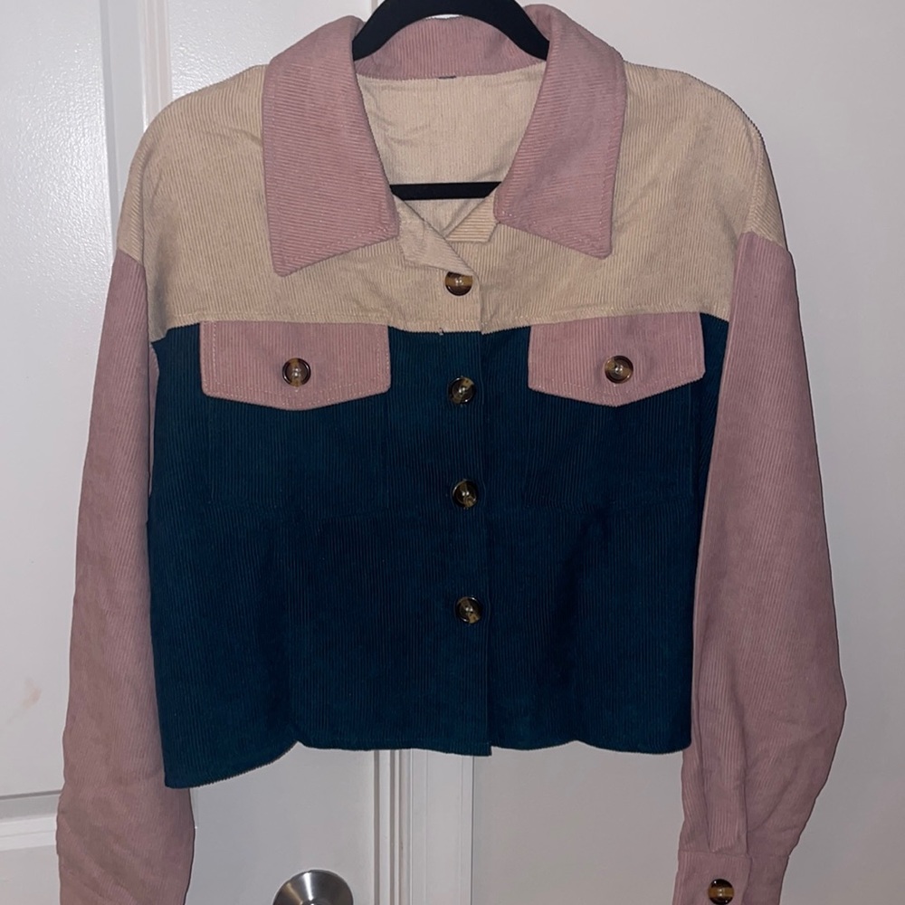 BOUTIQUE Boho corduroy shirt